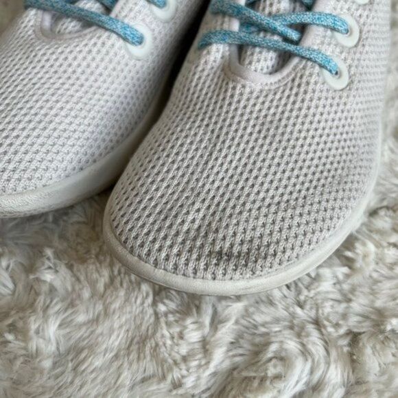 Allbirds x Just Water Women's White Tree Runner Sneakers Size 9 - Picture 6 of 11